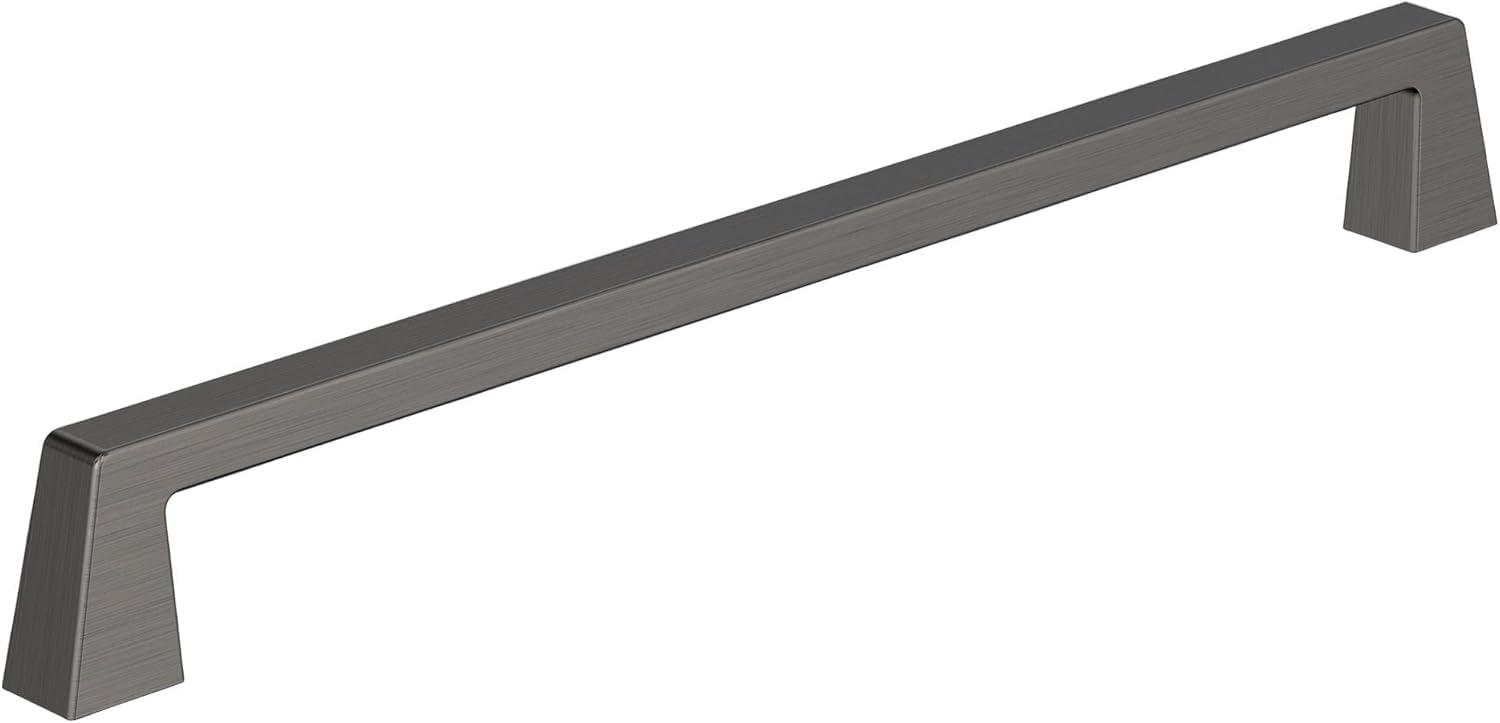 imageAmerock Appliance Pull Black Bronze 12 inch 305 mm Center to Center Blackrock 1 Pack Drawer Pull Drawer Handle Cabinet HardwareGunmetal