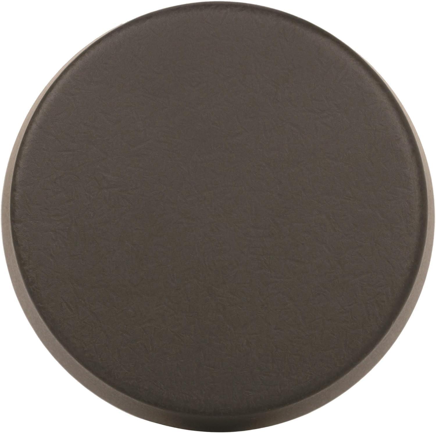 imageAmerock Cabinet Knob Black Bronze 158 inch 41 mm Diameter Blackrock 1 Pack Drawer Knob Cabinet HardwareBlack Bronze