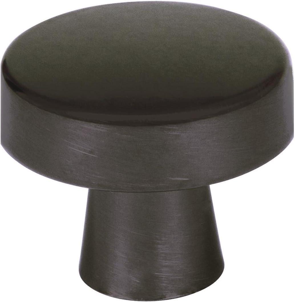 imageAmerock Cabinet Knob Black Bronze 158 inch 41 mm Diameter Blackrock 1 Pack Drawer Knob Cabinet HardwareBlack Bronze