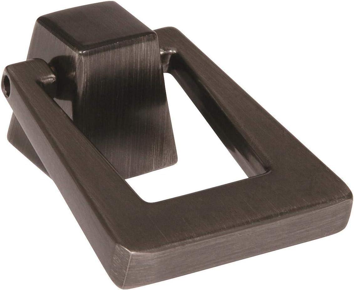 imageAmerock Cabinet Knob Black Bronze 158 inch 41 mm Diameter Blackrock 1 Pack Drawer Knob Cabinet HardwareGunmetal
