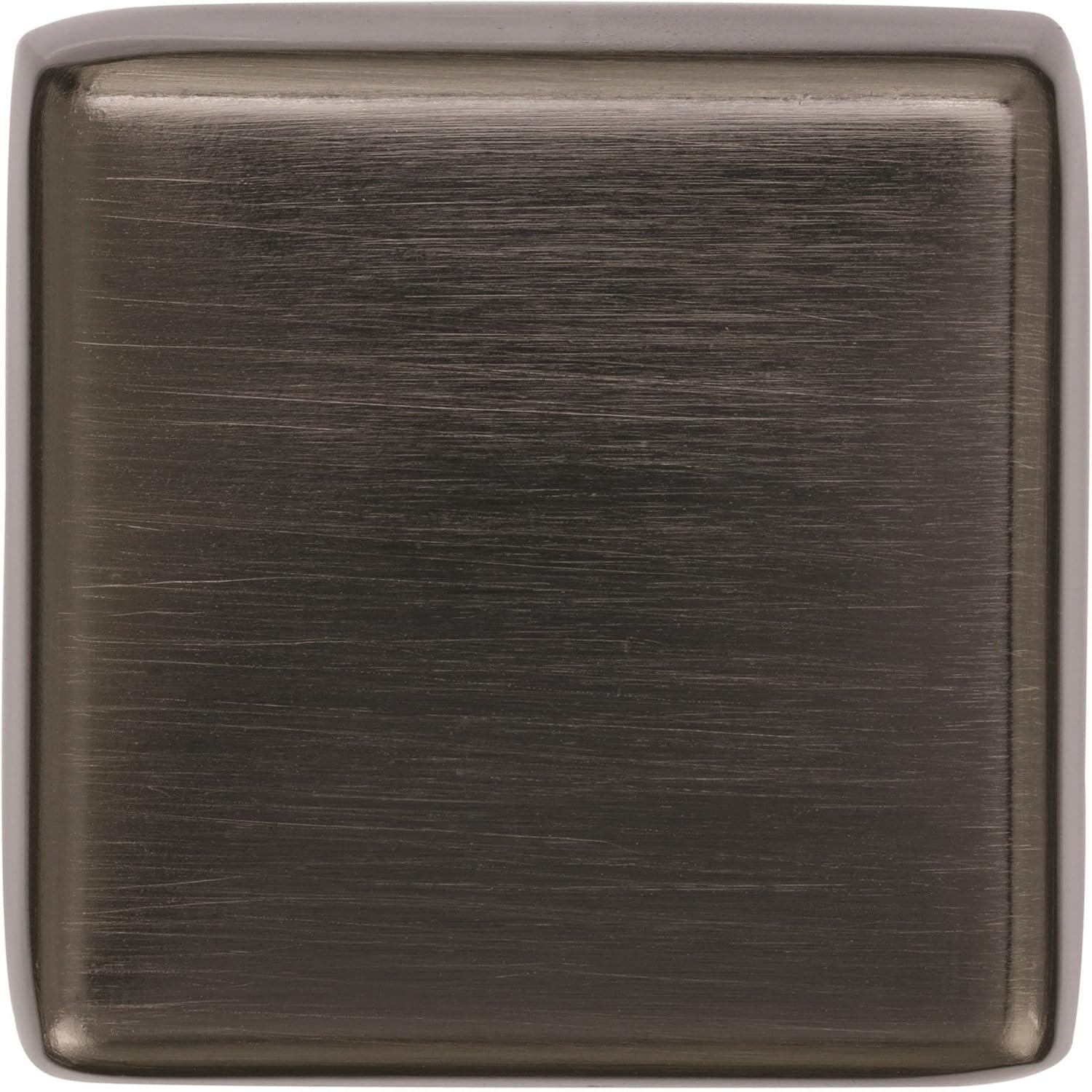 imageAmerock Cabinet Knob Black Bronze 158 inch 41 mm Diameter Blackrock 1 Pack Drawer Knob Cabinet HardwareGunmetal