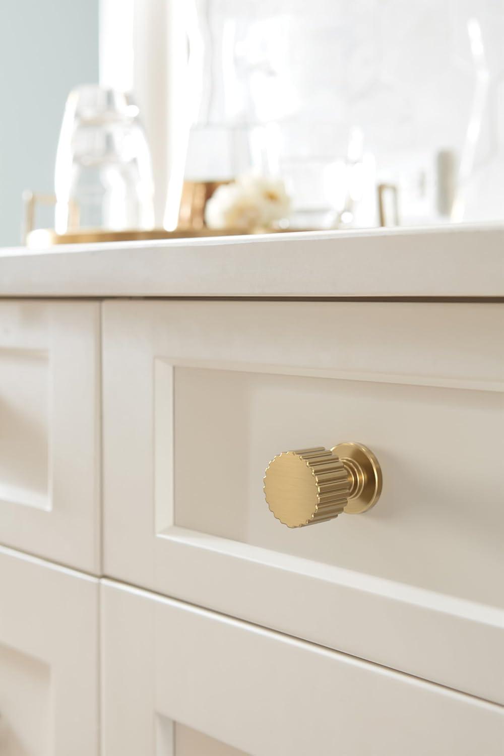imageAmerock Ballard 1 inch 25mm Diameter Matte Black Cabinet Knob BP37640MBChampagne Bronze