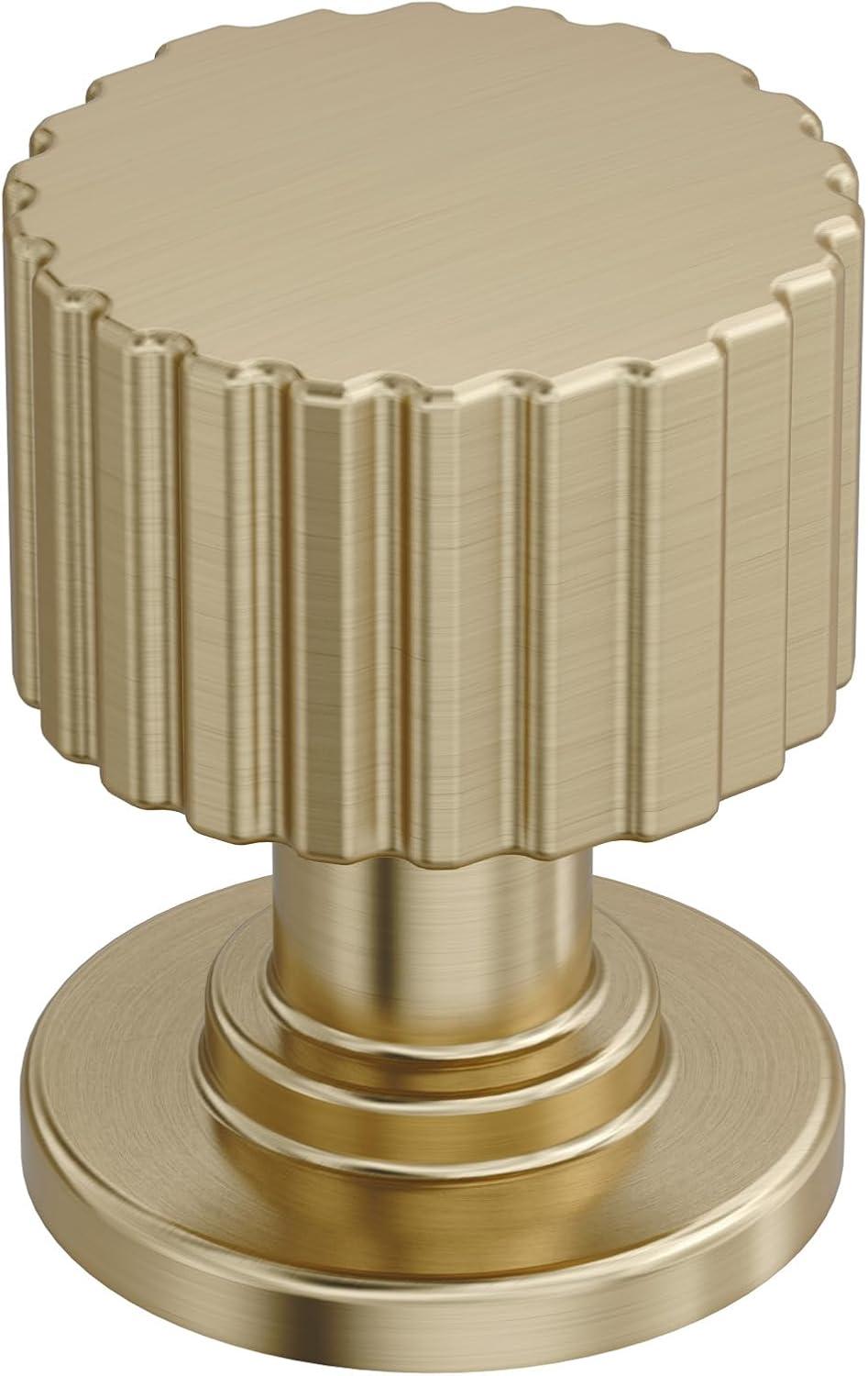imageAmerock Ballard 1 inch 25mm Diameter Matte Black Cabinet Knob BP37640MBGolden Champagne