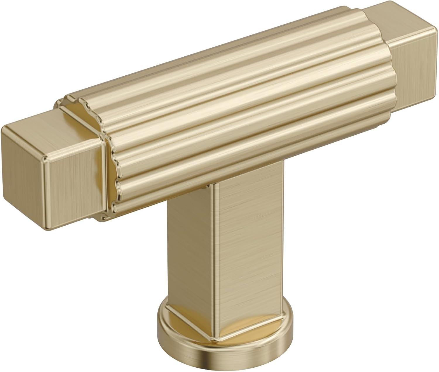 imageAmerock Ballard 1 inch 25mm Diameter Matte Black Cabinet Knob BP37640MBGolden Champagne