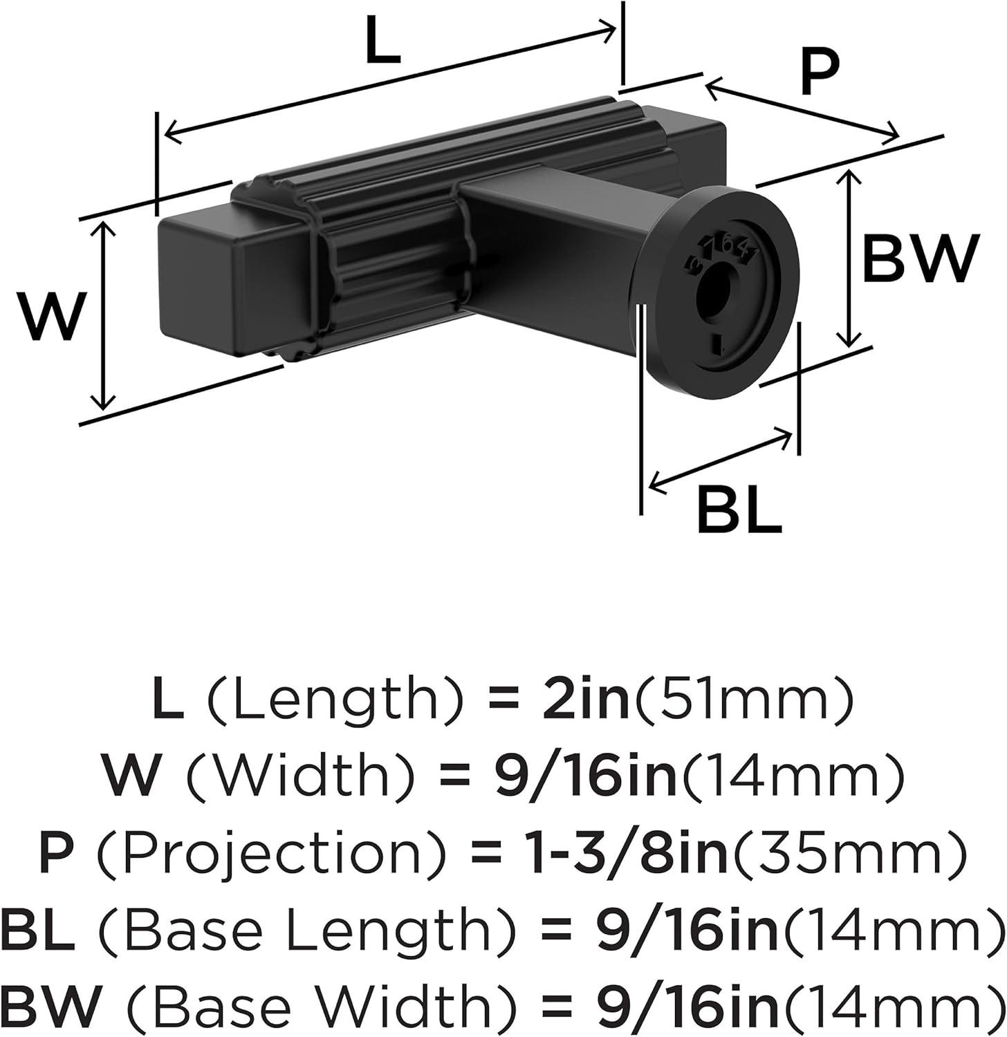 imageAmerock Ballard 1 inch 25mm Diameter Matte Black Cabinet Knob BP37640MBMatte Black