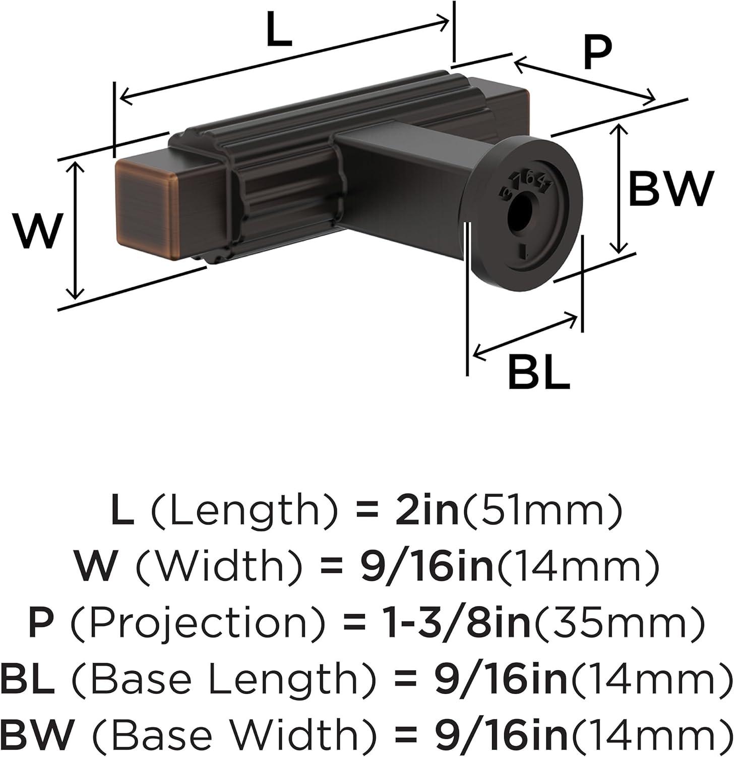 imageAmerock Ballard 1 inch 25mm Diameter Matte Black Cabinet Knob BP37640MBOil Rubbed Bronze