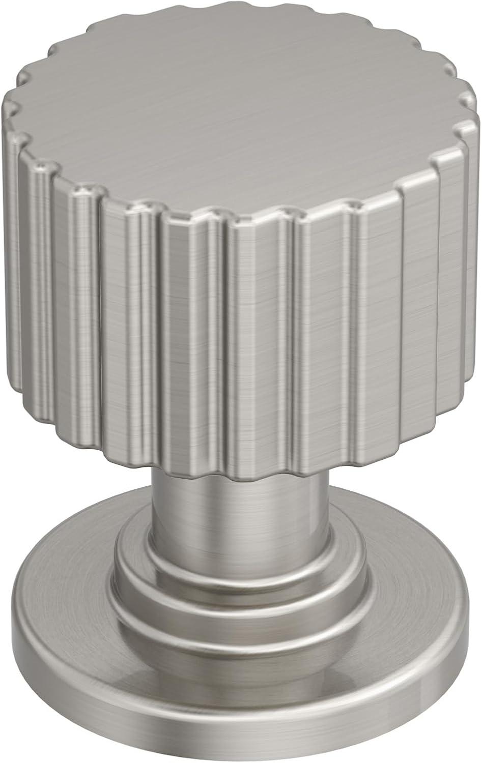 imageAmerock Ballard 1 inch 25mm Diameter Matte Black Cabinet Knob BP37640MBSatin Nickel