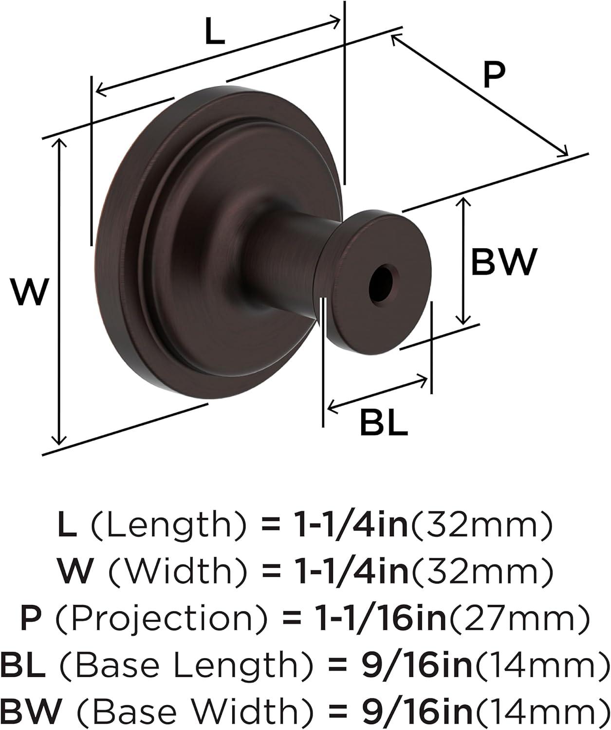 imageAmerock Faircrest 2 inch 51mm Length Satin Nickel Cabinet Knob BP37461G10Oil Rubbed Bronze