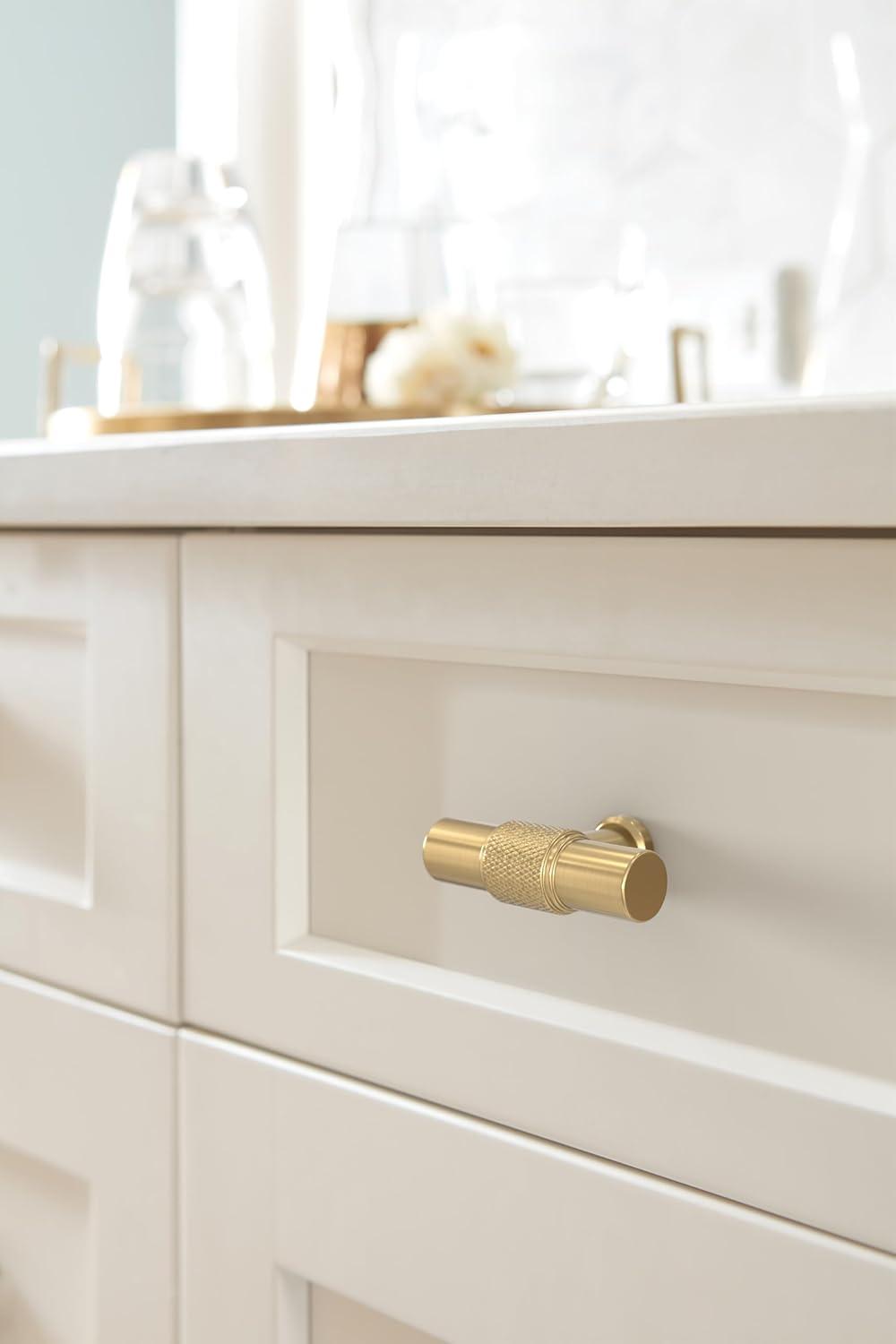 imageAmerock Faraday 2 inch 51mm Length Matte Black Cabinet Knob BP37741MBChampagne Bronze