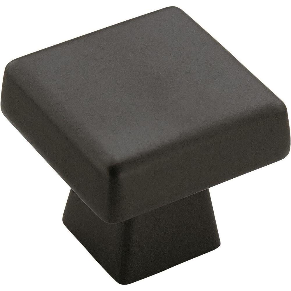 imageAmerock  Cabinet Knob  Black Bronze  158 inch 41 mm Diameter  Blackrock  1 Pack  Drawer Knob  Cabinet HardwareBlack Bronze