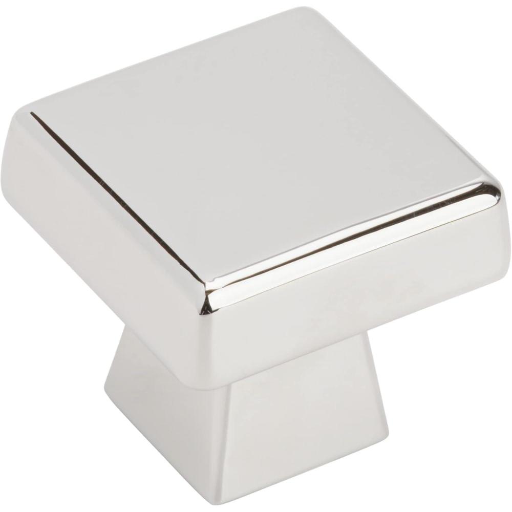 imageAmerock Cabinet Knob Black Bronze 158 inch 41 mm Diameter Blackrock 1 Pack Drawer Knob Cabinet HardwarePolished Chrome
