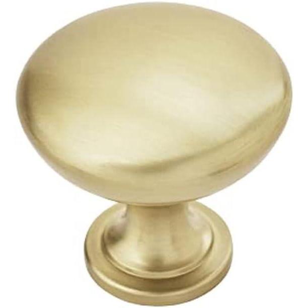 imageAmerock Cabinet Knob Oil Rubbed Bronze 114 inch 32 mm Diameter Edona 10 Pack Drawer Knob Cabinet HardwareGolden Champagne
