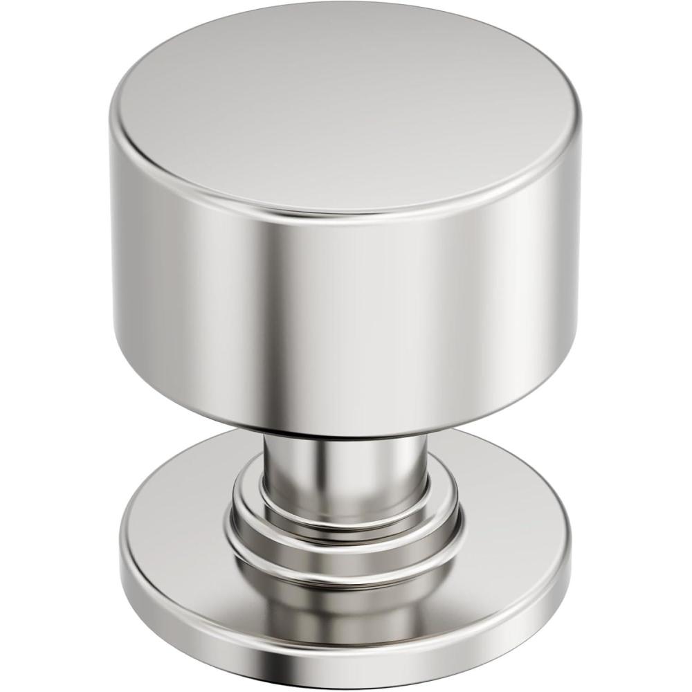 imageAmerock Balon 1 inch 25mm Diameter Champagne Bronze Cabinet Knob BP37480CZPolished Nickel