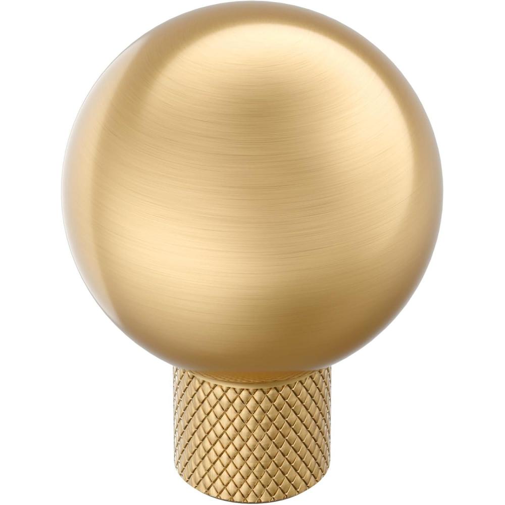 imageAmerock Collet 118 inch 29mm Diameter Satin Nickel Cabinet Knob BP37680G10Champagne Bronze