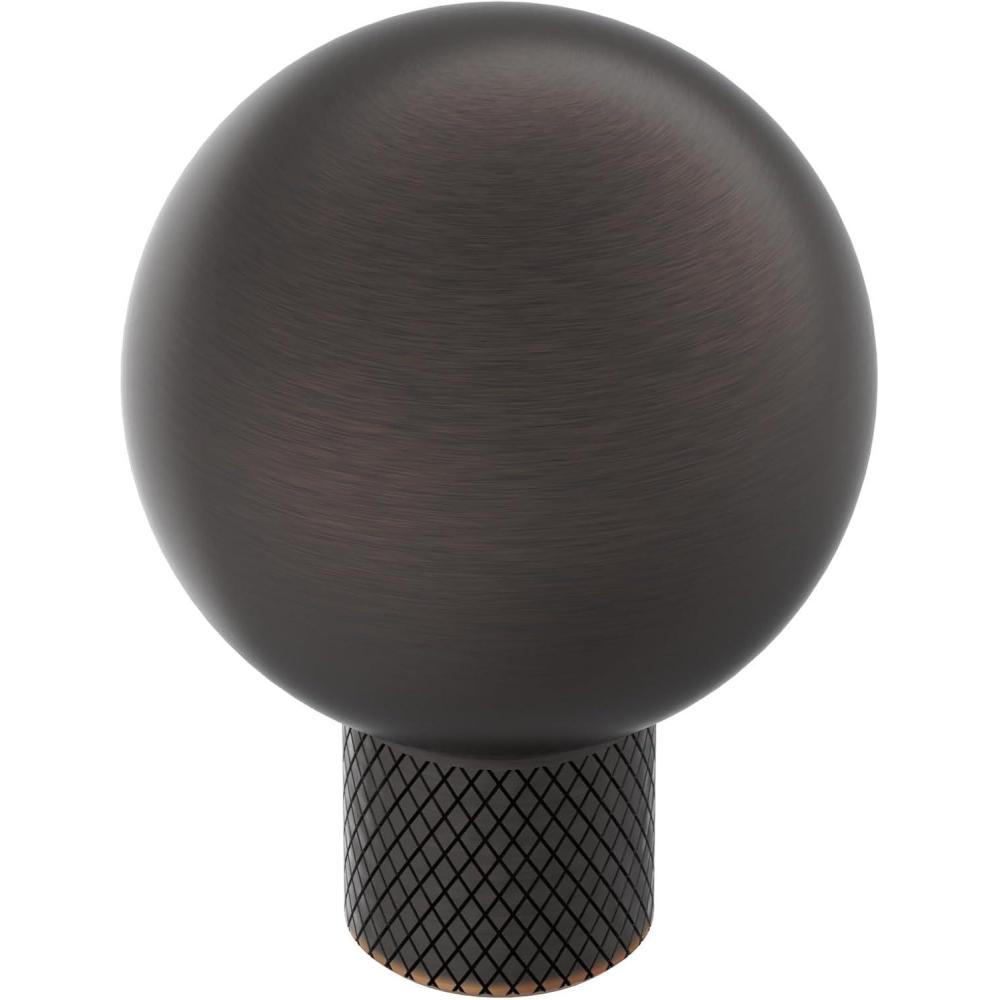 imageAmerock Collet 118 inch 29mm Diameter Satin Nickel Cabinet Knob BP37680G10Oil Rubbed Bronze