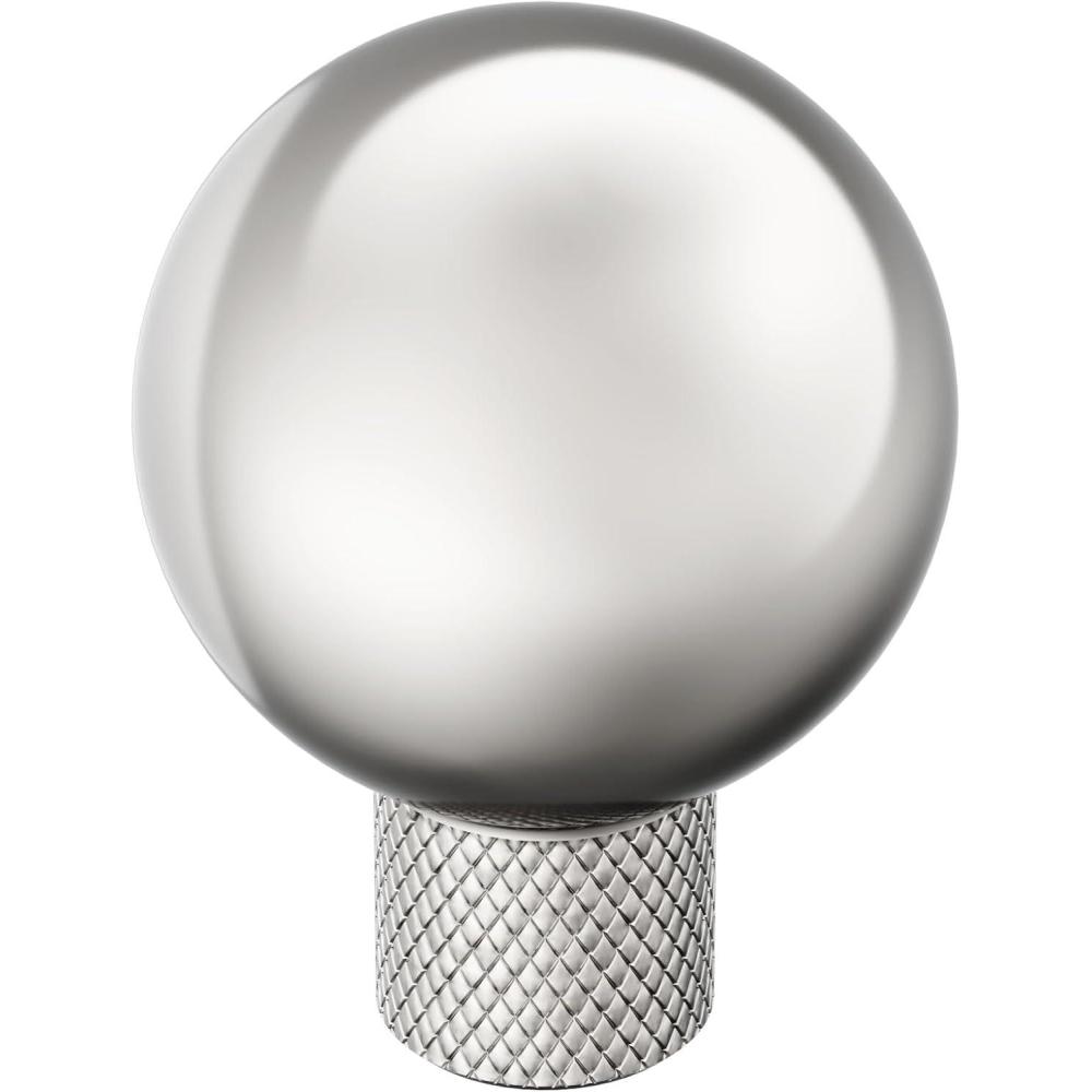 imageAmerock Collet 118 inch 29mm Diameter Satin Nickel Cabinet Knob BP37680G10Polished Nickel