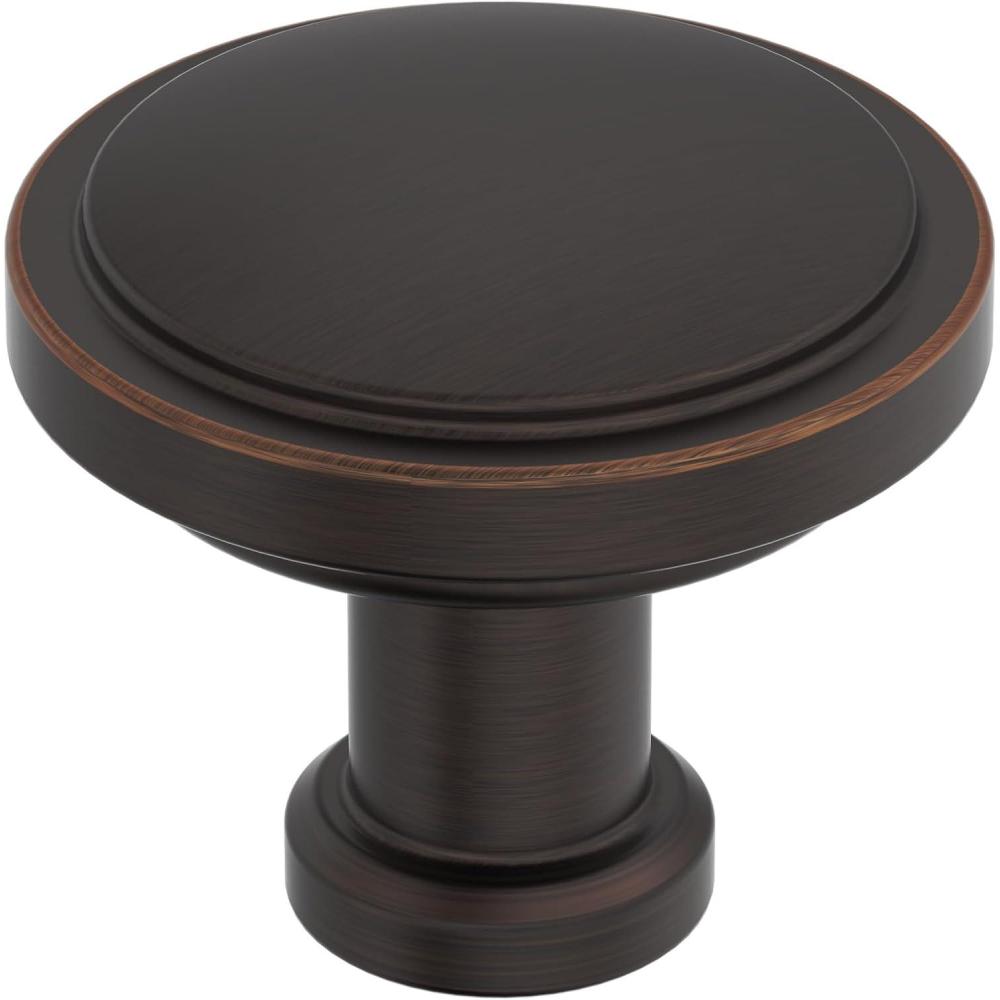 imageAmerock Faircrest 2 inch 51mm Length Satin Nickel Cabinet Knob BP37461G10Oil Rubbed Bronze