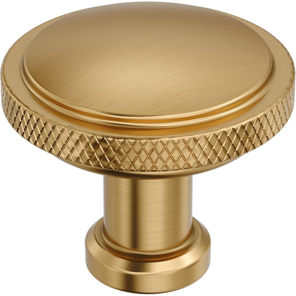 imageAmerock Faraday 2 inch 51mm Length Matte Black Cabinet Knob BP37741MBChampagne Bronze