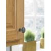 Amerock | Cabinet Knob | Oil Rubbed Bronze | 1-1/4 inch (32 mm) Diameter | Edona | 10 Pack | Drawer Knob | Cabinet Hardware(Matte Black)
