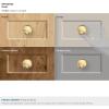 Amerock | Cabinet Knob | Oil Rubbed Bronze | 1-1/4 inch (32 mm) Diameter | Edona | 10 Pack | Drawer Knob | Cabinet Hardware(Polished Brass)