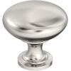 Amerock | Cabinet Knob | Oil Rubbed Bronze | 1-1/4 inch (32 mm) Diameter | Edona | 10 Pack | Drawer Knob | Cabinet Hardware(Polished Nickel)