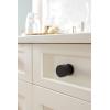 Amerock Ballard 1 inch (25mm) Diameter Matte Black Cabinet Knob, BP37640MB(Oil Rubbed Bronze)