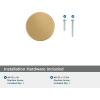 Amerock Balon 1 inch (25mm) Diameter Champagne Bronze Cabinet Knob, BP37480CZ(Champagne Bronze)