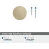 Amerock Balon 1 inch (25mm) Diameter Champagne Bronze Cabinet Knob, BP37480CZ(Golden Champagne)