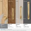 Amerock Bellamy 1-1/2 inch (38mm) Length Champagne Bronze Cabinet Knob, BP36687CZ(Champagne Bronze)