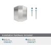 Amerock Bellamy 1-1/2 inch (38mm) Length Champagne Bronze Cabinet Knob, BP36687CZ(Polished Chrome)