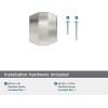 Amerock Bellamy 1-1/2 inch (38mm) Length Champagne Bronze Cabinet Knob, BP36687CZ(Polished Nickel)