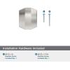 Amerock Bellamy 1-1/2 inch (38mm) Length Champagne Bronze Cabinet Knob, BP36687CZ(Satin Nickel)