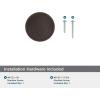 Amerock Faircrest 2 inch (51mm) Length Satin Nickel Cabinet Knob, BP37461G10(Oil Rubbed Bronze)