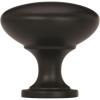 Amerock | Cabinet Knob | Oil Rubbed Bronze | 1-1/4 inch (32 mm) Diameter | Edona | 10 Pack | Drawer Knob | Cabinet Hardware(Matte Black)