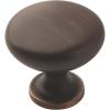 Amerock | Cabinet Knob | Oil Rubbed Bronze | 1-1/4 inch (32 mm) Diameter | Edona | 10 Pack | Drawer Knob | Cabinet Hardware(Oil Rubbed Bronze)