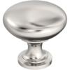 Amerock | Cabinet Knob | Oil Rubbed Bronze | 1-1/4 inch (32 mm) Diameter | Edona | 10 Pack | Drawer Knob | Cabinet Hardware(Polished Nickel)