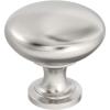 Amerock | Cabinet Knob | Oil Rubbed Bronze | 1-1/4 inch (32 mm) Diameter | Edona | 10 Pack | Drawer Knob | Cabinet Hardware(Satin Nickel)