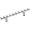 Amerock | Cabinet Pull | Black Bronze | 7-9/16 inch (192 mm) Center to Center | Bar Pulls | 1 Pack | Drawer Pull | Drawer Handle | Cabinet Hardware(Stainless Steel)