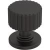 Amerock Ballard 1 inch (25mm) Diameter Matte Black Cabinet Knob, BP37640MB(Oil Rubbed Bronze)