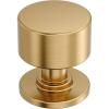 Amerock Balon 1 inch (25mm) Diameter Champagne Bronze Cabinet Knob, BP37480CZ(Champagne Bronze)