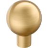 Amerock Coble 1-1/8 inch (29mm) Diameter Oil-Rubbed Bronze Cabinet Knob, BP37660ORB(Champagne Bronze)