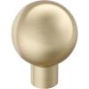 Amerock Coble 1-1/8 inch (29mm) Diameter Oil-Rubbed Bronze Cabinet Knob, BP37660ORB(Golden Champagne)
