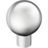 Amerock Coble 1-1/8 inch (29mm) Diameter Oil-Rubbed Bronze Cabinet Knob, BP37660ORB(Polished Chrome)