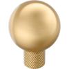 Amerock Collet 1-1/8 inch (29mm) Diameter Satin Nickel Cabinet Knob, BP37680G10(Champagne Bronze)