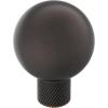 Amerock Collet 1-1/8 inch (29mm) Diameter Satin Nickel Cabinet Knob, BP37680G10(Oil Rubbed Bronze)