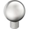 Amerock Collet 1-1/8 inch (29mm) Diameter Satin Nickel Cabinet Knob, BP37680G10(Polished Nickel)