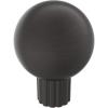 Amerock Cowrie 1-1/8 inch (29mm) Diameter Polished Chrome Cabinet Knob, BP3770026(Oil Rubbed Bronze)