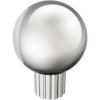 Amerock Cowrie 1-1/8 inch (29mm) Diameter Polished Chrome Cabinet Knob, BP3770026(Polished Nickel)
