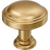 Amerock Enlivity 1-1/4 inch (32mm) Diameter Golden Champagne Cabinet Knob, BP37720BBZ(Champagne Bronze)