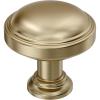 Amerock Enlivity 1-1/4 inch (32mm) Diameter Golden Champagne Cabinet Knob, BP37720BBZ(Golden Champagne)